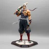 Anime Manga 30 cm Anime Demone Slayer Action Figure Kibutsuji Muzan Uzui Tengen figura PVC Figurine Statua da collezione Modello Giocattoli Regali