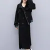 Damenjacken Mode Frauen Jacke Herbst Lose Plus Größe Mantel Elegante Frühling Weibliche Büro Stehkragen Langarm Mäntel OK559