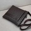 Cross Body 2023 Casual Plaid Torba Męska Moda Modna Tekska biznesowa Messenger S Styl koreański Darmowa wysyłka Y2302