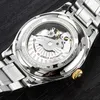 Zegarek Carnival Watch Men Automatyczne zegarki mechaniczne Luminous Sapphire Reloj Hombre Waterproof C-8629-8