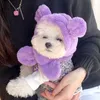 Ropa para perros Ropa de otoño e invierno Chaqueta gruesa de algodón para mascotas Teddy Bichon Bomi Schnauzer Caniche Ropa pequeña Gatito Cachorro Gato