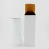US Stock 20oz sublimering muggar rostfritt stål raka isolerade vattenflaskor bärbara biltumblers DIY Tryck på kaffekoppar