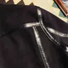Мужские куртки Brando Benefit Tailor Series! Супер высококачественный американский ретро -полированный ковхид Классический джинсовая куртка Talon Pure Copper Zipper