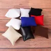 Jewelry Pouches 1pc Useful PU Or Velvet Leather Bracelet Watch Pillow Display Boxes Holder Organizers Many Colors