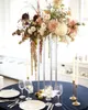 Conjunto de decoração de festas de 10 peças centrais de mesa de piso para postagens florais vintage decorações de casamento