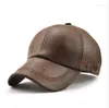 Berretti Marca JAMONT Regolabile Autunno E Inverno PU Visiere Cappello Berretto da baseball Moda uomo Outdoor con visiera con peluche