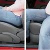 Housses de siège de voiture coussin rotatif antidérapant mousse à mémoire pivotante aide à la mobilité dans la chaise cravate sur coussin bleu foncé