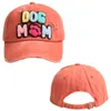 DOG MOM casquette de baseball européenne et américaine automne femmes Amazon casual tout autour de la casquette