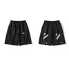 Zomer Mode Offes Shorts Losse Heren Merk Luxe Designer Casual Sportbroek Pijl Gedrukt Reflecterende Streep Korte Zwarte Gym Joggingbroek Dames Capri 9lnp