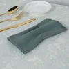 Table Noisette de serviette serviettes de coton et de lin durables délicats avec frange 18 x 18 pouces doux multifonctionnels