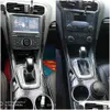 Bilklistermärken för Ford Mondeo MK4/5 2013 Interior Central Control Panel Door Handle 5dCarbon Fiber Decals Styling Accessorie Drop Del Dhdmw
