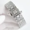 Iced Out Uhr Automatische mechanische Herrenuhren für Männer 42 mm Edelstahl Leben wasserdichte Armbanduhren Klassische Business glänzende Armbanduhr 15510