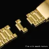 Watch Bands 24mm 26mm 28mm Man Watchband Quality Solid Stainless Steel Band For DZ7371 DZ7333 DZ7454 Series Gold Bracelet