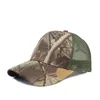 BERETS 2023 JUNGLE CAMOUFLAGE MESH CAP MÄNNER OCH KVINNOR BEACHABLE toppade Summer Youth Outdoor Shade Baseball Army Fan Hat