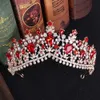 Diadèmes 4 Couleur Strass Cristal De Mariage Couronne Mariée Diadèmes Et Couronnes Reine Diadème Pageant Or Couronne De Mariée Bijoux De Cheveux Accessoires Z0220