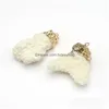 Charms Natural White Coral Shell Irregar Jewelry Fashion Accessories Accessories для изготовления Diy Ladies Corning Servings Giftcha dhxbg