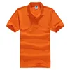 Men's Polos Summer Brand Lapels Short Sleeve Shirt Men And Women Business Casual Solid Color EU Size XS-3XL