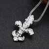 Skull Anchor Pendant Necklaces 925 Sterling Silver Ball chain Vintage Gothic Punk Hip-hop fashion Timeless Jewelry Accessories Gifts for men women 50 55 60 65 cm