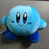 نجم الرسوم المتحركة لطيف 15 سم Kirby Plush Doll Toys حول كاريكاتير هدايا العطلات E08