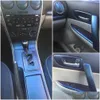 Aufkleber Autoaufkleber für Mazda 6 2003 Innenraum Zentrales Bedienfeld Türgriff 3D 5D Kohlefaser-Abziehbilder Styling-Zubehör Drop Deliver