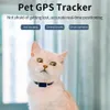 AntiLost Alarm 1pcs G12 GPS Locator Smart Waterproof Pet Tracker Collar For Cats And Dogs Positioning Locating 230221