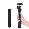 Tripods Octopus Flexible Tripod For Phone SLR DSLR Camera Extend 1/4'' Screw With Ballhead Cold Shoe Mic Led Video Light