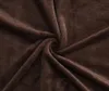 Couverture doux chaud corail polaire flanelle pour lits fausse fourrure vison jeter couleur unie canapé couverture couvre-lit hiver Plaid 230221