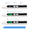 Dispositivi per la cura del viso Penna portatile per tester di umidità della pelle Schermo LCD digitale Analizzatore di contenuto di olio per fronte guancia Occhio idratante 230221