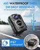 Caméscopes BOBLOV M5 1440P Corps Caméra 64GB Enregistreur 4200MAH Batterie Bodycam Poitrine Caméra IP67 Étanche Mini Corps Cam 230220