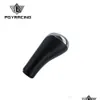 Shift Knob Pqy Matic Transmission Gear Shifter for Peugeot 206 207 301 307 408 Citroen C2 C3 Lever Stick Drop Dropile