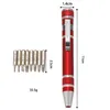 Smoking pipe Multi-purpose screwdriver, aluminum alloy removal pen, tool, slotted head screw wholesale