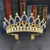 Tiaras Crystal Queen Tiara Crown Wedding Bridal Diadem For Women Head Jewelry Accessories Lady Hair Ornament Brud Pageant Headpiece Z0220