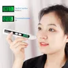 Face Care Devices Portable Skin Moisture Tester Pen Digital LCD Screen Oil Content Analyzer For Forehead Cheek Eye Hydrating 230221