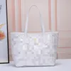 Hot Women's Day Packs City Tote Multicolore Boucle magnétique Sac à main Grils Classic Vintage Shopping Navette Une épaule