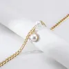 Pendant Necklaces Fashion Pearl Necklace Women Twisted Clavicle Chain Retro Niche Short Choker Party Jewelry AccessoriesPendant