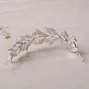 Tiaras Baroque Bridal Branches Crystal Rhinestone Flower Tiara Hairdress Wedding Hairband Pageant Prom Crown Hair Jewelry Accessories Z0220