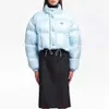 Klassieke Damesjas Parka's Donsjas Mode Korte Jas Stijl Slanke Corset Dikke Outfit Windjack Zak Buitenmaatse Dame Warm pra219l