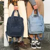 Schooltassen Vintage denim rugzak Koreaanse stijl Multifunctioneel blauw schoudertas college voor tienermeisje Travel Bagpack M048