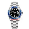 Relógio masculino de designer de cerâmica de alta qualidade anel de relógio 116610 mecânico automático 2813 movimento relógio esportivo de mergulho luminoso em aço inoxidável
