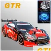 Electric/Rc Car Rc Gtr/Lexus 4Wd Drift Racing 2.4G Off Road Radio Remote Control Vehicle Championship Handle Electronic Hobby Toys D Dhvfw