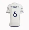 2023 İtalya futbol formaları Oyuncu versiyonu maglie da calcio VERRATTI TOTTI CHIESA Eğitim kıyafeti Italia 23 24 futbol Gömlekleri TLORENZO Erkekler set çocuk kitleri üniforma