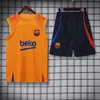 23 24 Lewandowski Ansu Fati Soccer Tracksuits Ferran Adama Auba Christensen O. Dembele Pedri Memphis Dest Gavi Barcelona Maillots Vest Football Shirt Men Kit Uniform