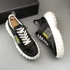 Jurk Party Style Europese trouwschoenen mode canvas ademende veter sport casual sneakers rond teen dikke bodem 5437