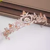 Tiaras Trendige Frau Kristallkronen Tiara Hochzeit Haarschmuck Krone Brautdiademe und Kronen Haarschmuck Hochzeit Haarschmuck Z0220