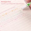 Colored Highlighter Pens Dual Tip Markers With 6 Different Shapes 6Pcs For Writing Drawing Planner School