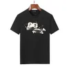 Herr t -skjortor smala passform kort t shirt tryck tee hylsa bomull andas tee topp designer lyxbrev trycker vanliga skjortor 2023 v￥r sommar street casual mens