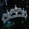 Tiaras Роскошные разнообразные серебряные цвета хрустальные свадебные тиары Короново -хрустали