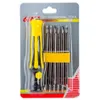 Handy-Reparatur-Werkzeuge, 6-in-1-Set, sicheres, manipulationssicheres magnetisches Schraubendreher-Bit, Hex-Torx-Schraubendreherkopf, flaches Handwerkzeug