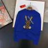 Erkek Hoodies Sweatshirts Spring Luxury Marka Erkek Hoodie Klasik Baskı Yuvarlak Boyun Tavşan Grafik Erkek Kıyafetleri Kadınlar Yavaş Kavrama Ücretsiz Nakliye Z0221