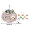 Вечеринка украшения рождественские знаки изящный приветственный декор входной двери Деревянная стена для праздников DIY Home Gardens Cafes Bars